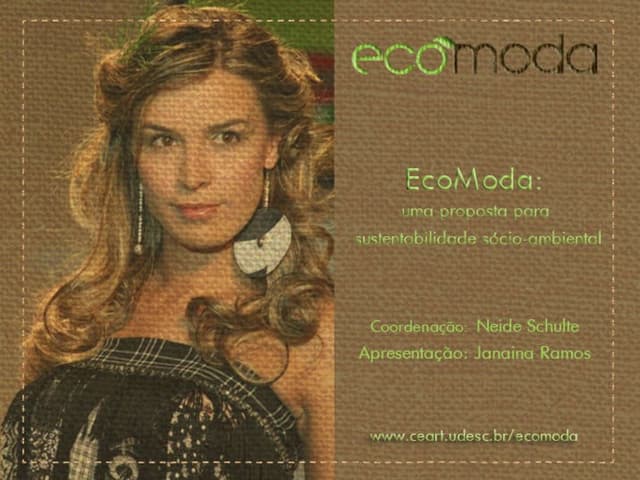 Apresentacao ecomoda para mostra ecosol
