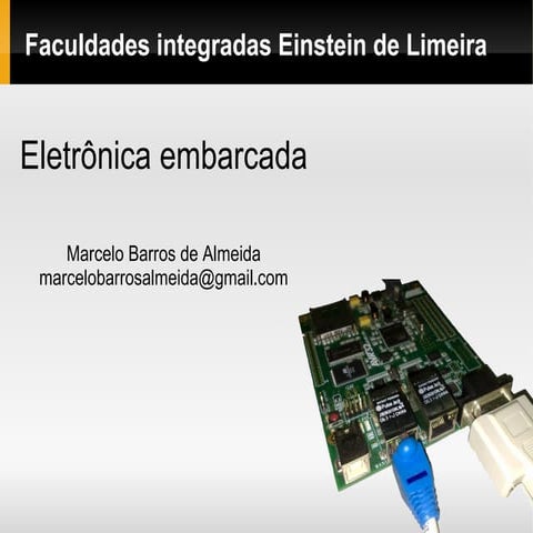 Sistemas embarcados: motivação e primeiros passos | ODP