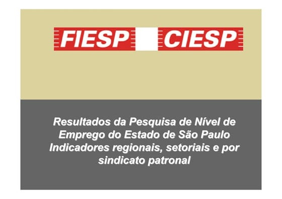 Índice do Nível de Emprego Estadual e Regional / Fevereiro 2010