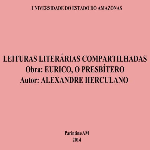  Eurico, o presbitero