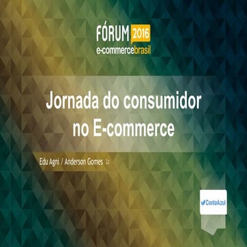 Jornada do Consumidor no E-commerce