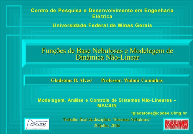 Fuzzy Basis Functions for Modeling ...