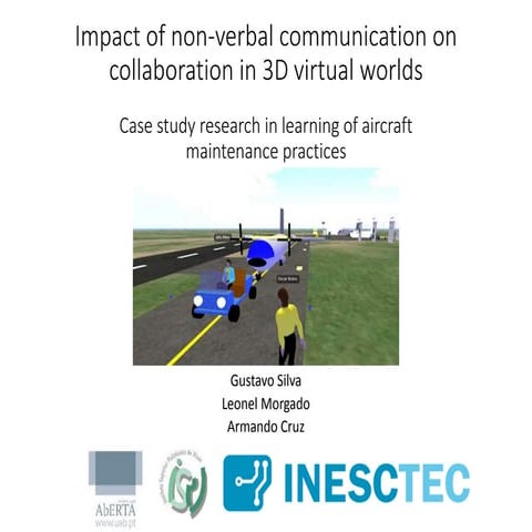 Impact of Non-verbal Communication on Collaboration in 3D Virtual ...