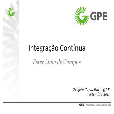 Integração Contínua