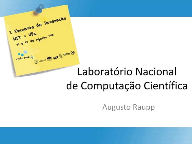 Laboratório Nacional de Computação Científica