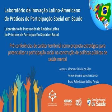 APRESENTAÇÃO Pré-conferências laboratório de inovação..pptx