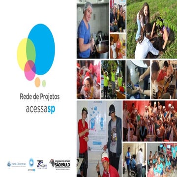 Apresentação Rede de Projetos 2015