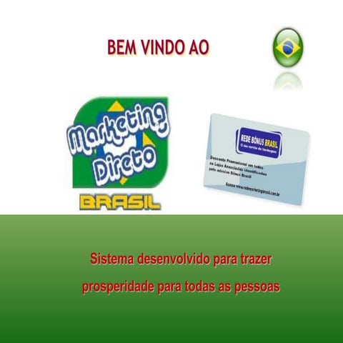 Apresentacao rede bonus brasil
