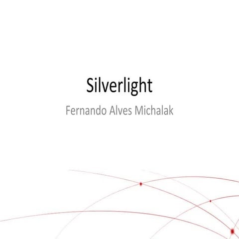 Apresentacao silverlight