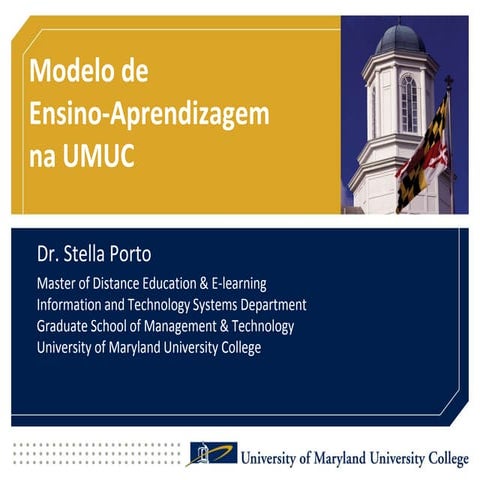 Apresentacao teaching learning-at-umuc-julho2010