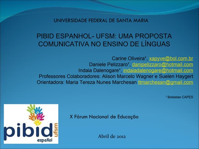 Apresentacao unisc