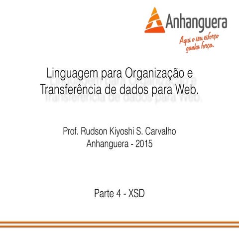 Aula Xml Schema - XSD | PDF