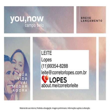 Apresentação You Now Campo Belo (Corretor Leite 99354 8288)