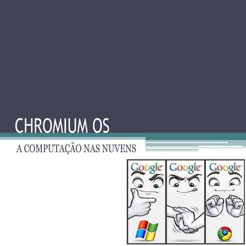 Apresentação Prof: Edson. Chrome OS