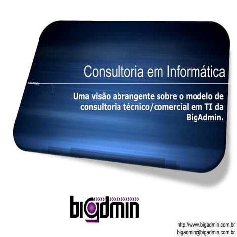 Bigadmin presentations