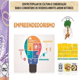 APRESENTAÇÃO - EMPREENDEDORISMO SOCIAL