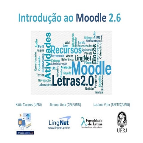Introdução à plataforma Moodle do Projeto Letras2.0/UFRJ