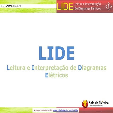 Curso LIDE - Leitura e Interpretação de Diagramas Elétricos