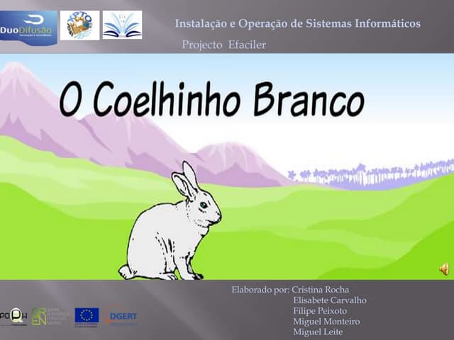 O coelhinho branco