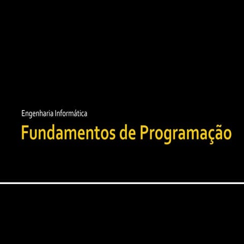 1. Computador; Línguas naturais; Linguagens de Programação; Algoritmo e progr...