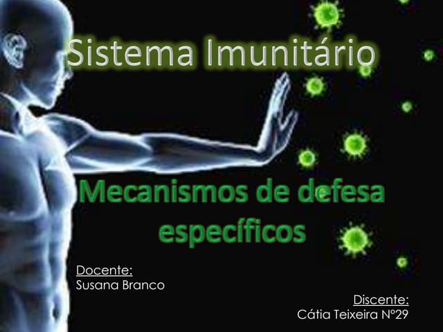 Sistema imunitário Biologia 12ºano