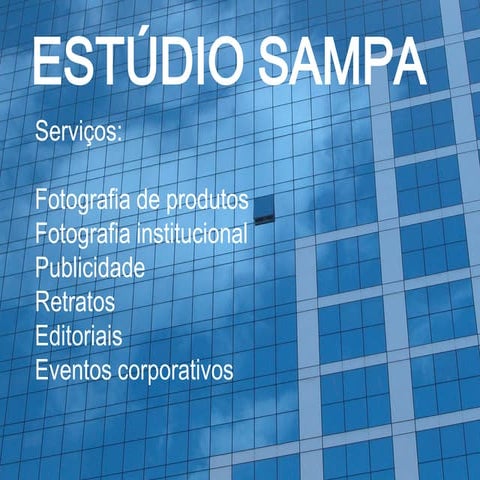 Apresentação 2016   Estúdio sampa - estúdio fotográfico