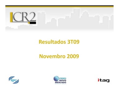 Apresentação 3T09