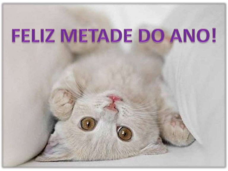 Feliz Metade do Ano! Feliz Metade do Ano!