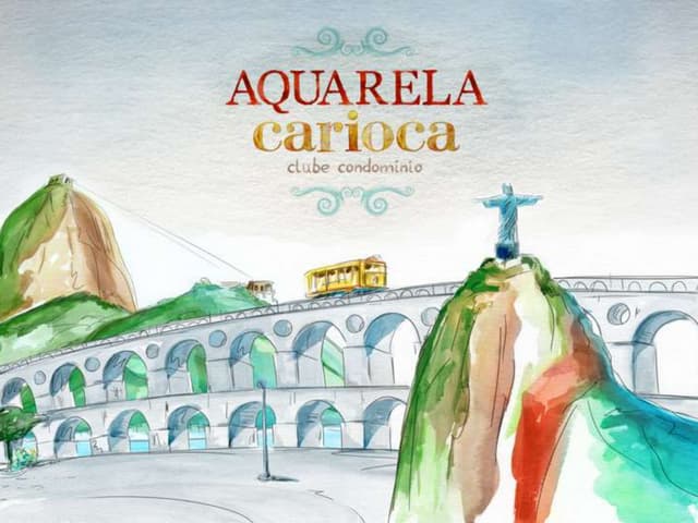 Apresentação Aquarela Carioca, luxuoso Residencial Clube a poucos metros da Afonso Pena (Tijuca). (21) 97562.9822