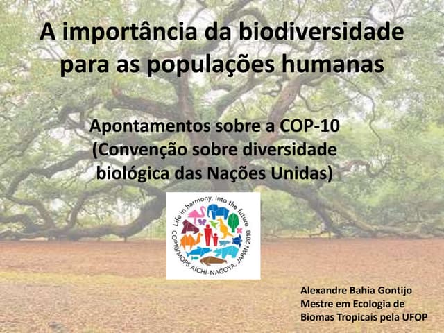 Palestra Biodiversidade e Cidades S...