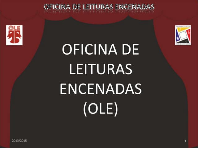 Apresentação/ OLE no II Encontro em...