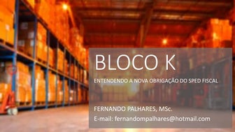 Apresentação Bloco K Senai 2015