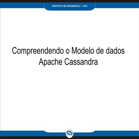 Apresentação cassandra