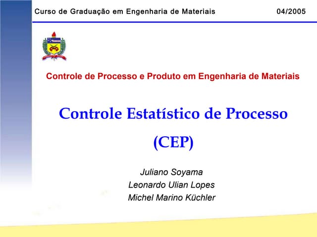 Apresentação cep