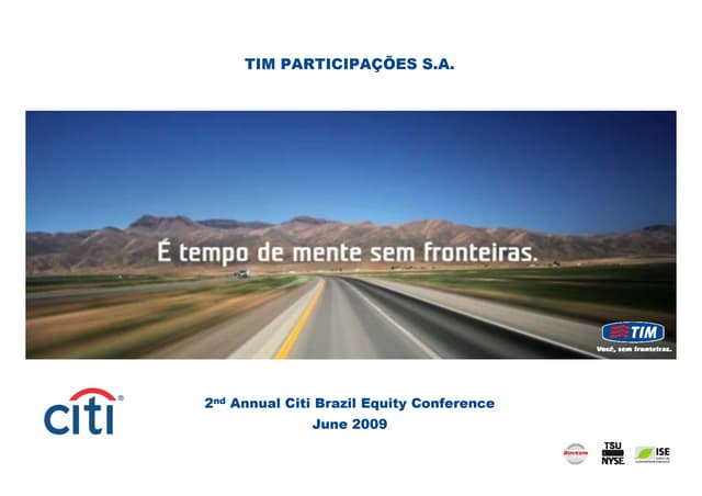 ApresentaçãO Citi   Annual Brazil Equity Conference