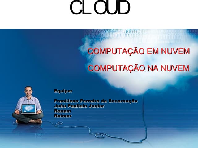 Apresentação cloud computing senac