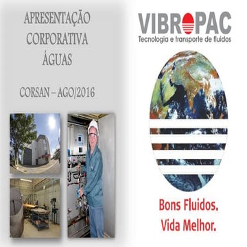 Apresentação Corporativa VIBROPAC 2016 - Águas