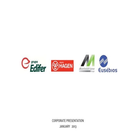 Corporate Presentation for FCSC - January 2013 English Version