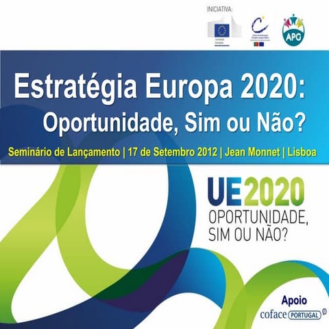 Apresentação da sessão de lançamento oportunidade 2020