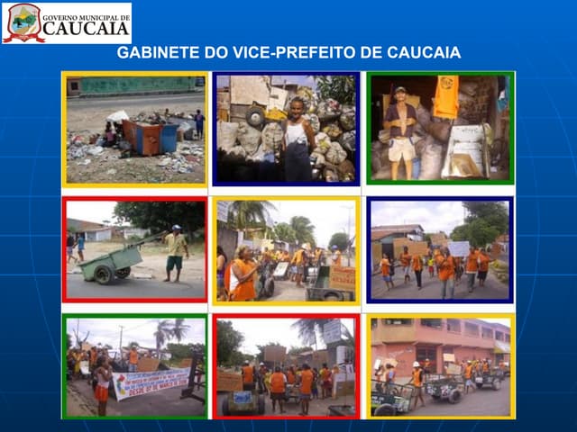 Apresentação da unidade de triagem ...