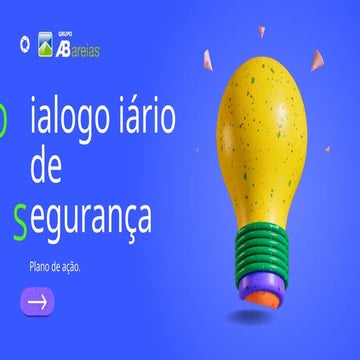 Projeto diálogo de segurança empresa mineracao