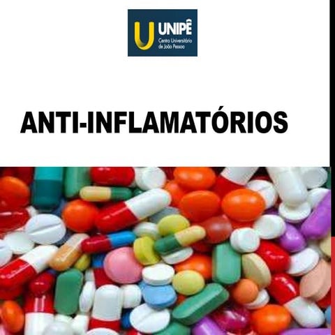 Apresentação de anti inflamatório | PPTX
