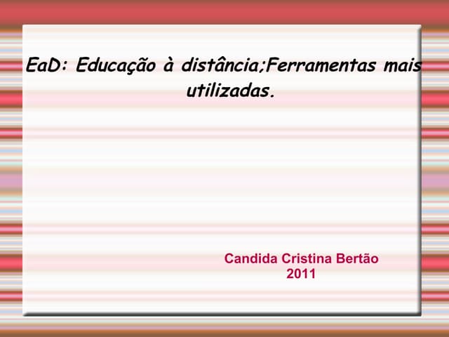 Apresentação de slides pronto