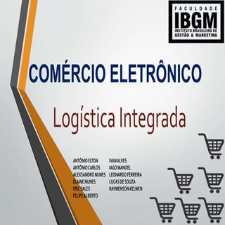 Logística no comércio eletrônico- A...