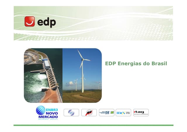 Apresentação EDP Energias do Brasil