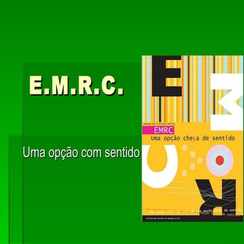 Apresentação EMRC | PPT