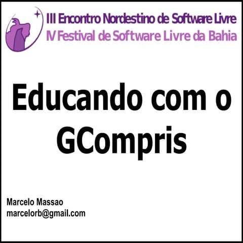 Apresentação GCompris ENSL