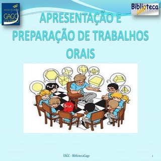 Apresentação e preparação de trabal...