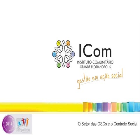 O setor das OSCs e o Controle Social
