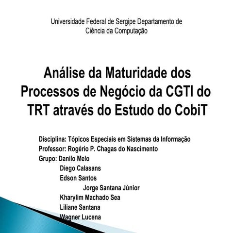 Apresentação Final